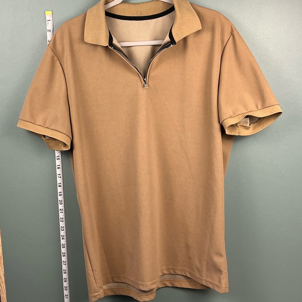 XL Tan Polo - SHEIN
